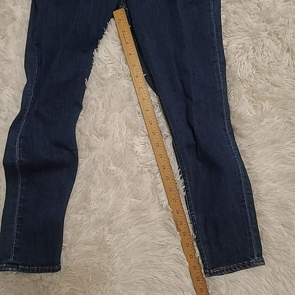 Levi Jeans Womens 29 Blue Denim Overalls Coveralls Signature Outdoors Preppy EUC - Picture 11 of 12